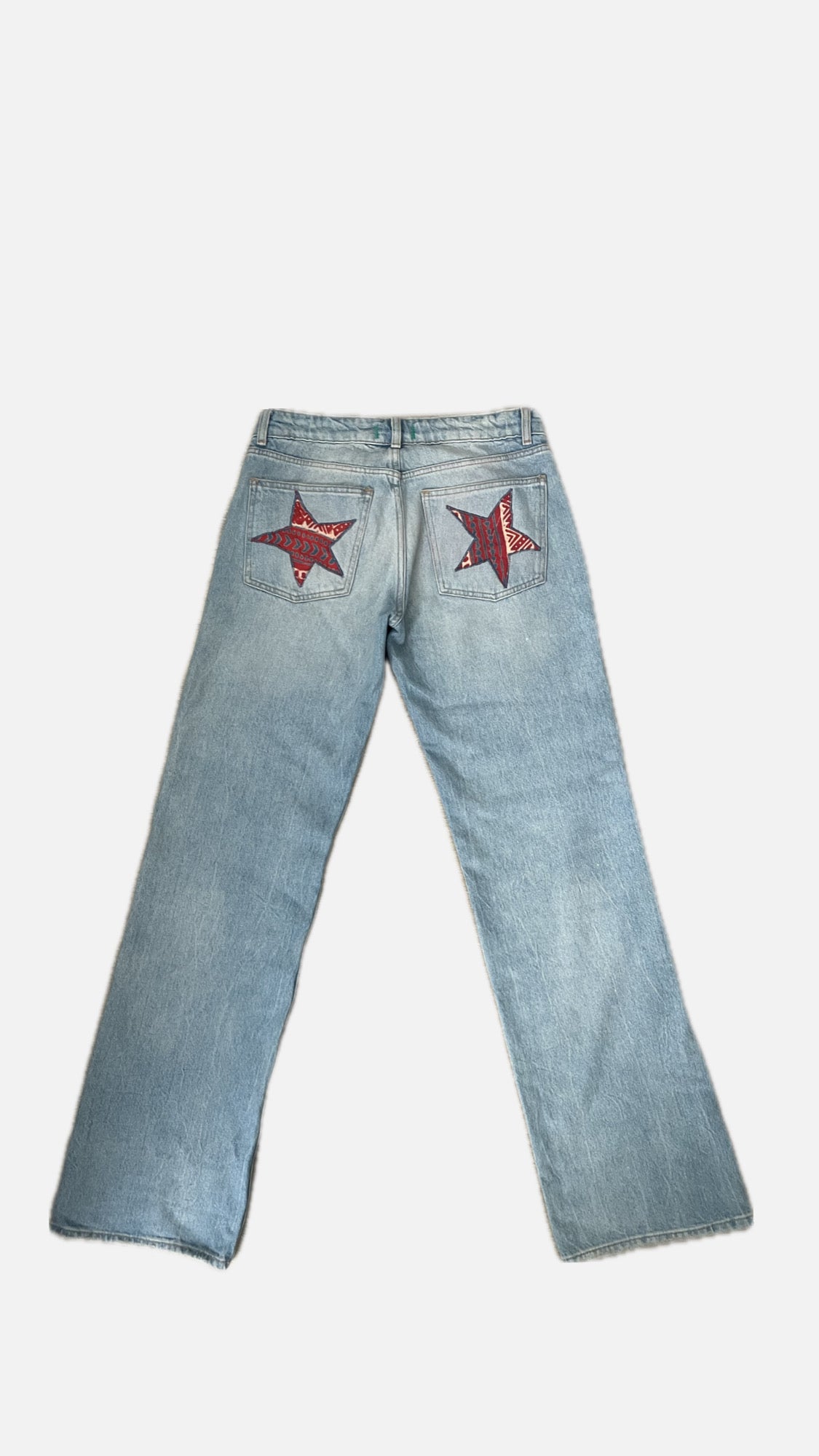 Jeans tiro bajo Estrellas
