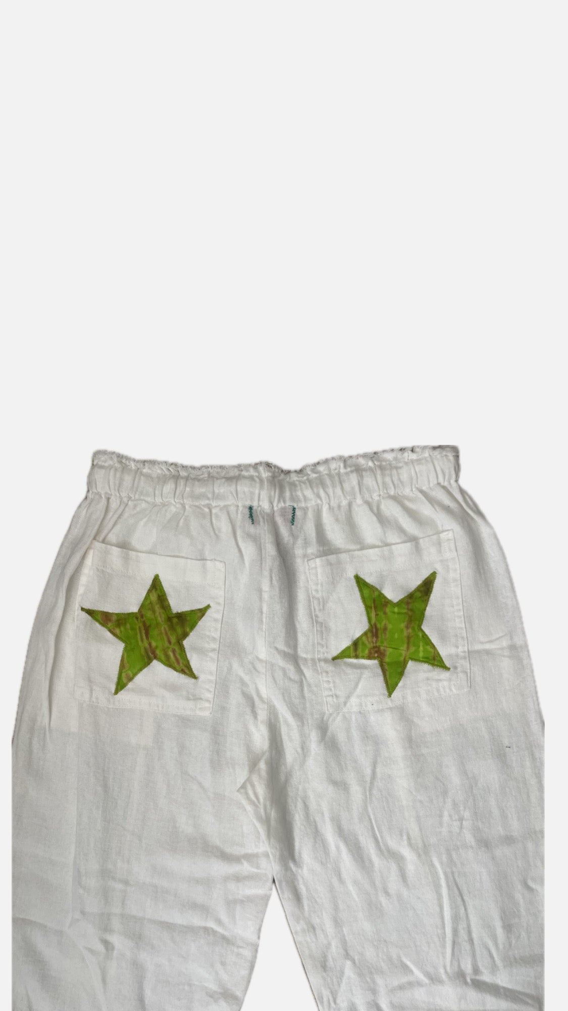 Pantalones lino tie-dye Estrellas