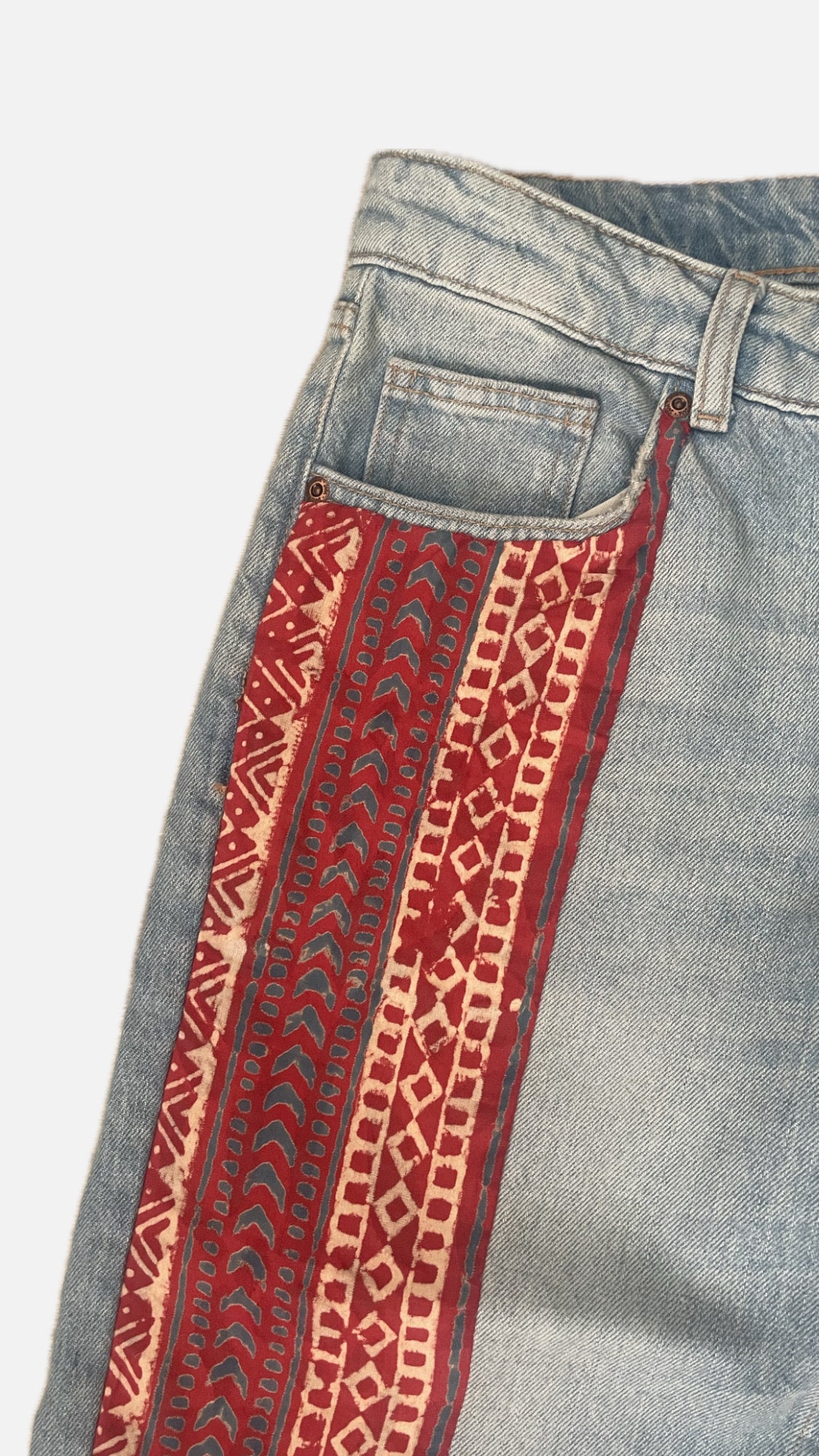 Jeans tiro bajo Estrellas