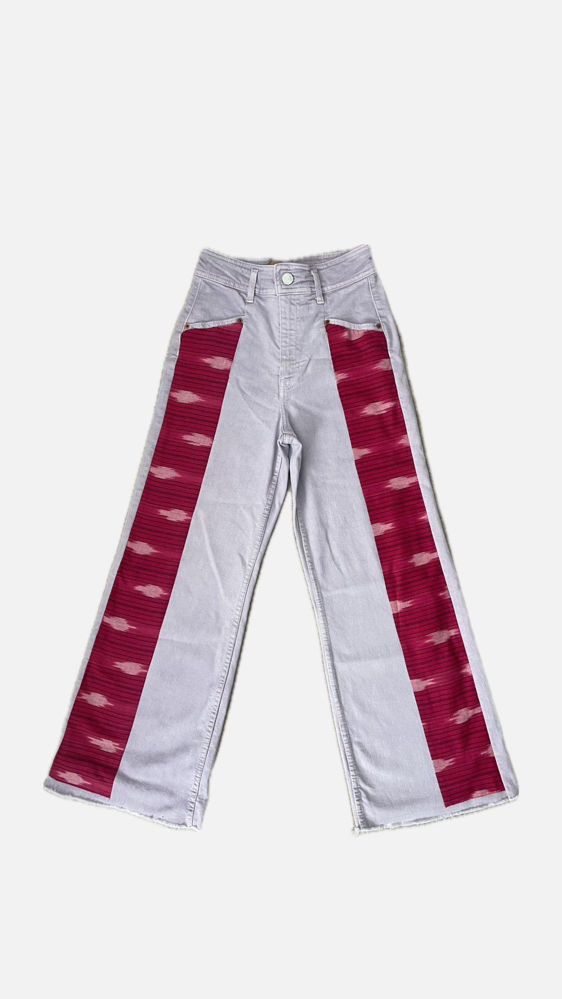 Jeans lila estrellas