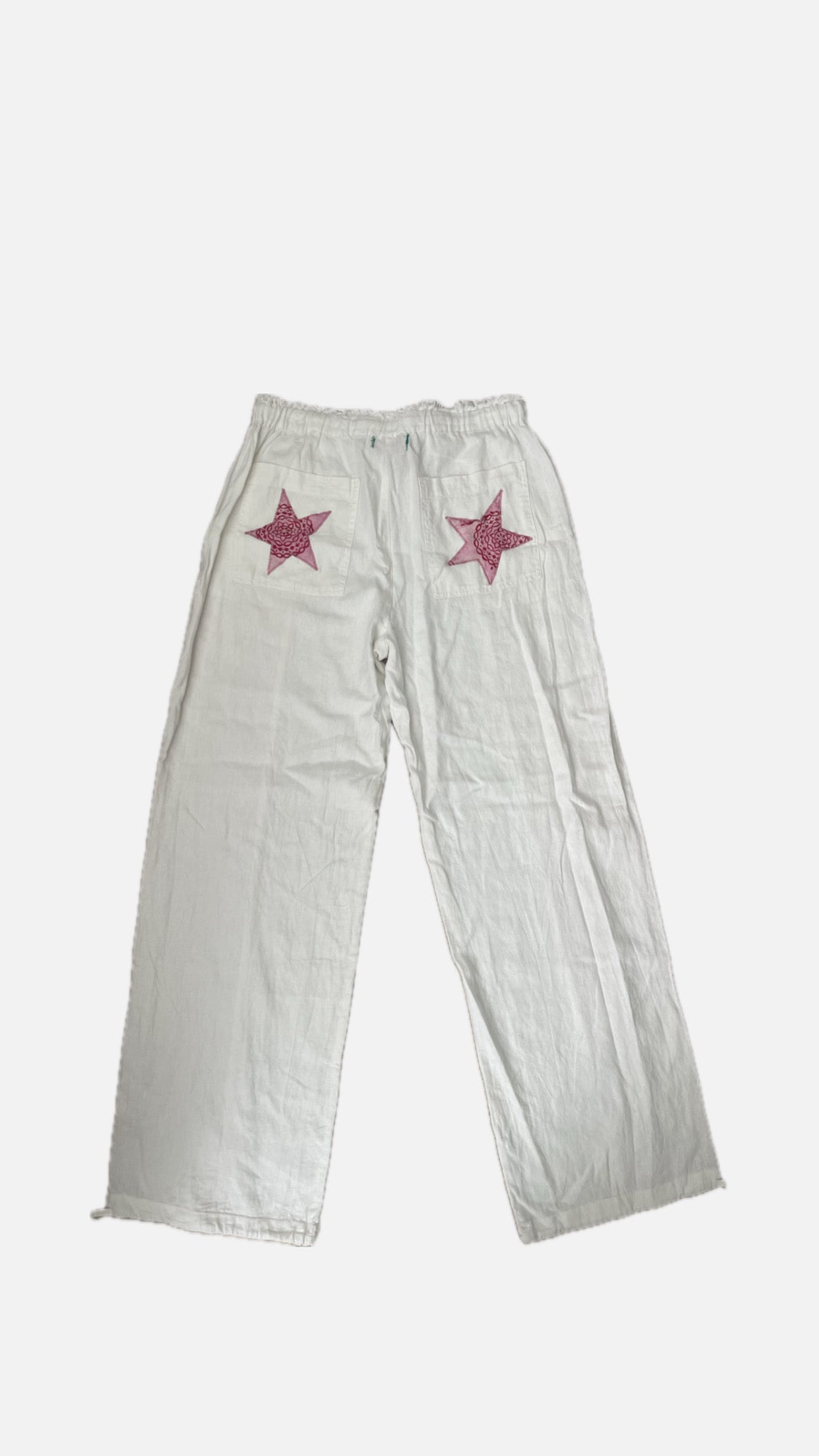 Pantalones lino Estrellas