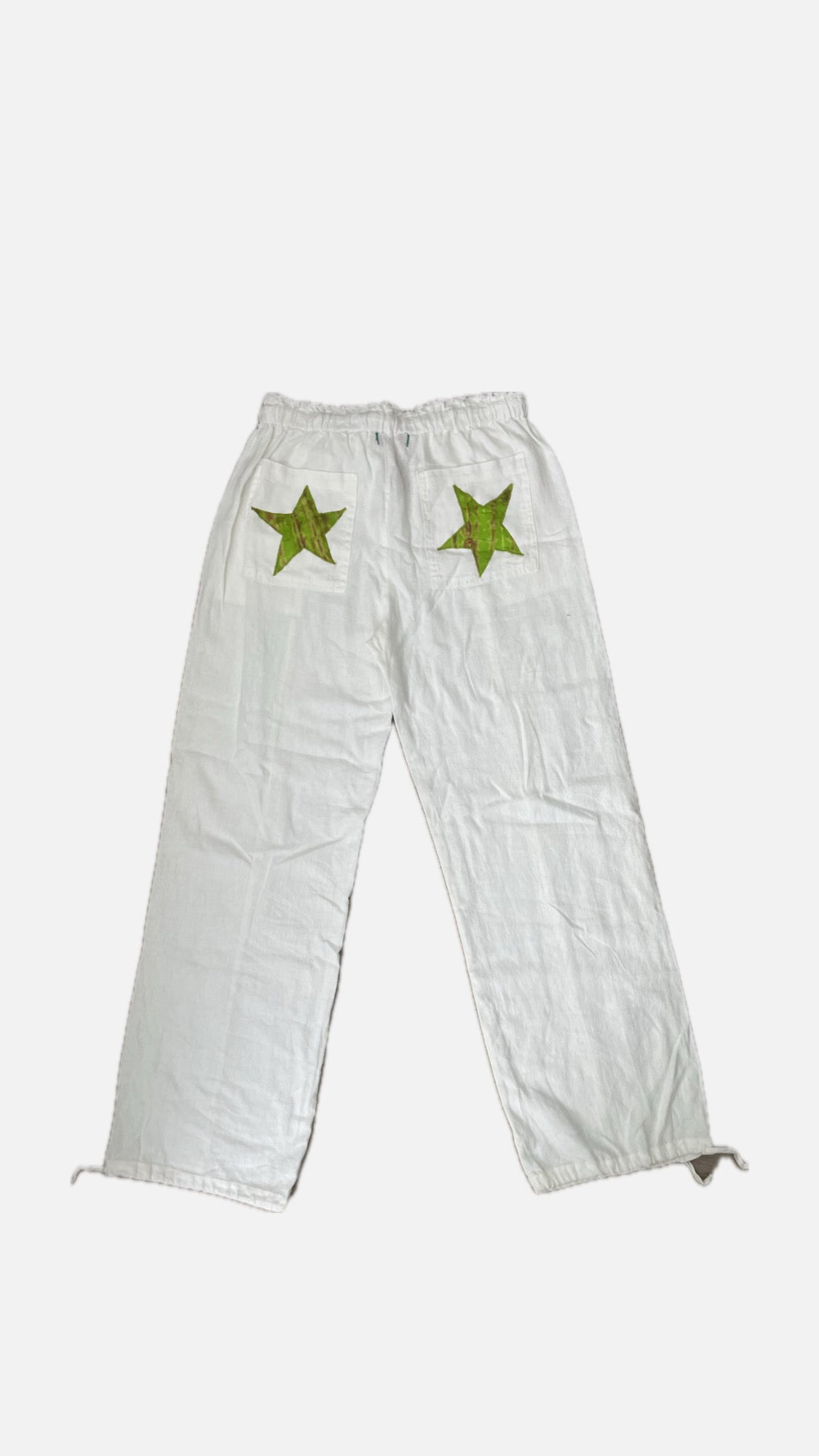 Pantalones lino tie-dye Estrellas